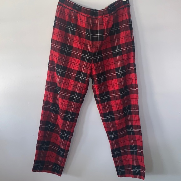Simone Rocha x H&M Red Plaid Pants (Size Medium) - Picture 2 of 8